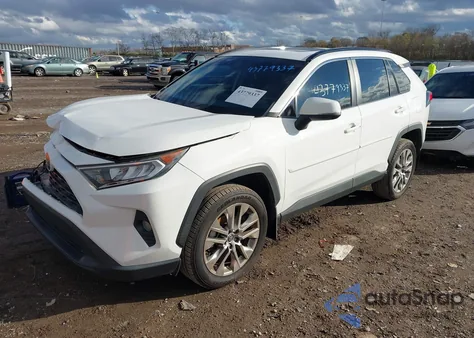 2020 Toyota Rav4 Xle Premium из США, поврежденный, VIN 2T3C1RFV4LC061855
